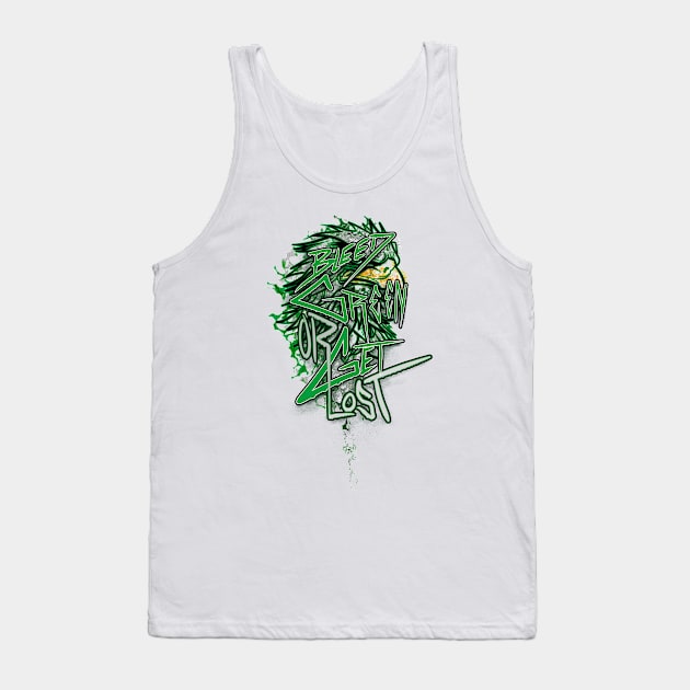 Bleed Green or Get Lost - Philadelphia St. Patrick's Day Tank Top by HauzKat Designs Shop